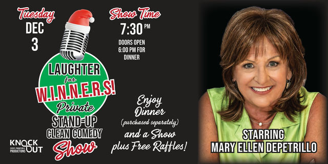 Private event- Invite only -LAUGHTER for W.I.N.N.E.R.S! | Gecko’s Grill & Pub