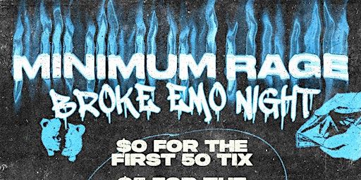 ADELAIDE BROKE EMO NIGHT - $5 TIX - 28 JUNE 2025 | Rhino Room