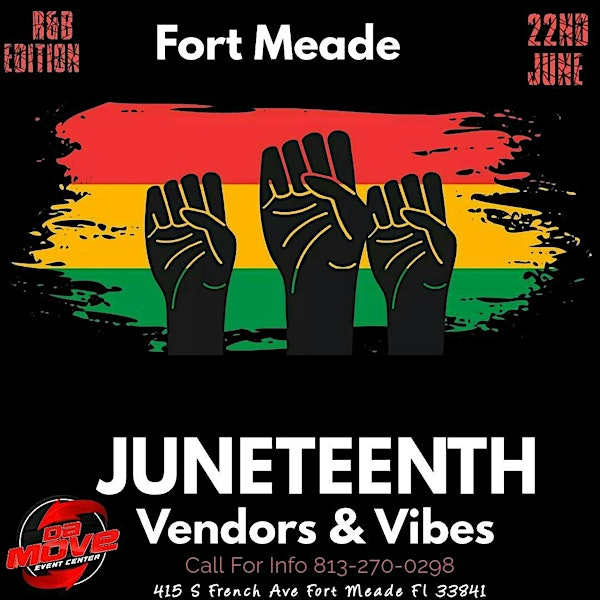 Juneteenth Vendors & Vibes R&B Edition | 415 S French Ave