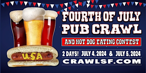 The Official Fourth of July Pub Crawl & Hot Dog Eating Contest | Rick & Roxy's