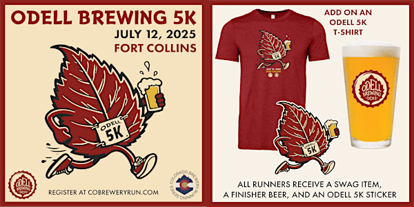 Odell Brewing 5k | Fort Collins | 2025 CO Brewery Running Series | Odell Brewing Company