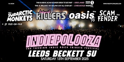 Indiepalooza - Leeds Beckett SU - 13th September 2025 | Leeds Beckett Students' Union