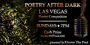 Poetry After Dark ♦ Las Vegas Poetry Competition ♦ Cash Prize | Moonlight Karaoke Lounge