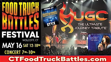 Hugo Concert -The Ultimate Journey Tribute & Food Truck Battle Festival Sat | Woodtick Recreation Area, 201 Nichols Road, Wolcott, CT, USA