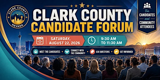 Clark County Candidate Forum | City of Henderson Heritage Park Senior Facility