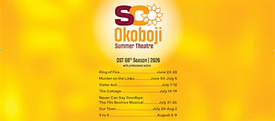 Our Town-August 2, Sunday 6 p.m | Okoboji Summer Theatre