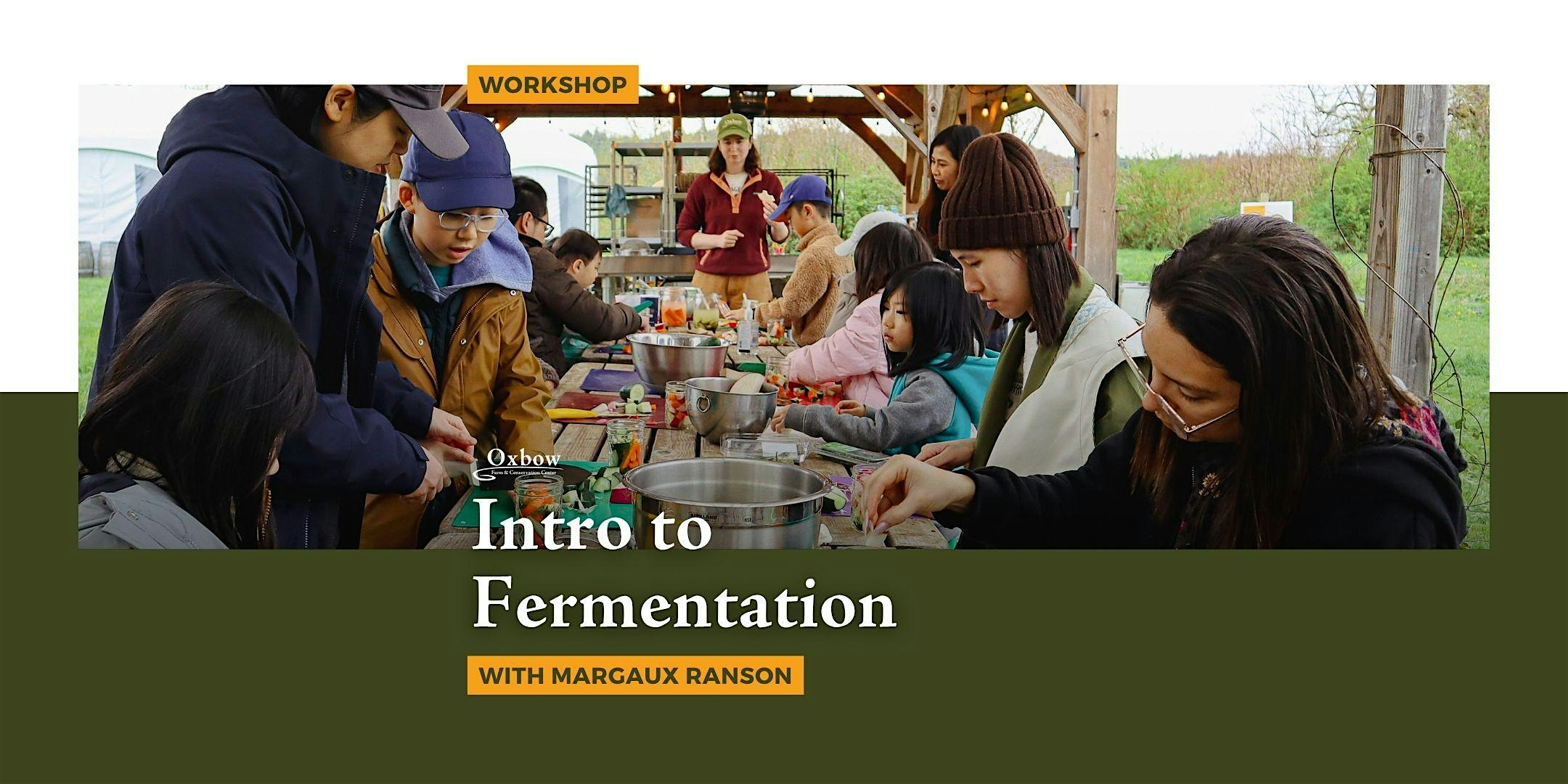 Intro to Fermentation | Oxbow Farm & Conservation Center