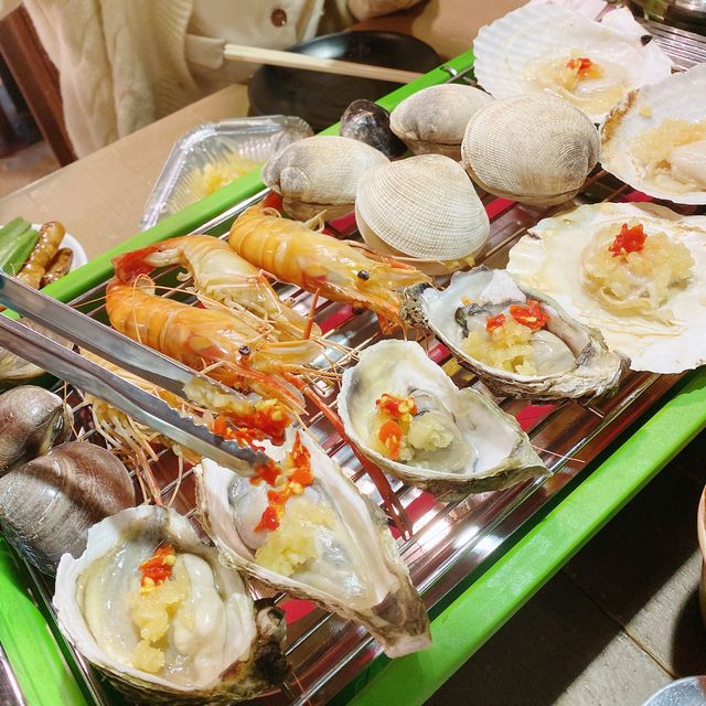 冬日暖笠笠去食游水蝦BBQ