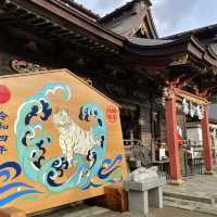 【茨城】波の中たたずむ🌊大洗磯前神社「神磯の鳥居」