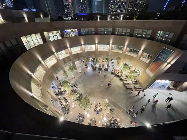 City views from Esplanade rooftop