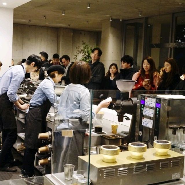 일본여행 아오야마 블루보틀