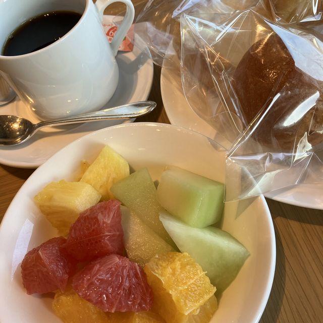 [ウェスティン都ホテル京都]の朝ごはんとラウンジ