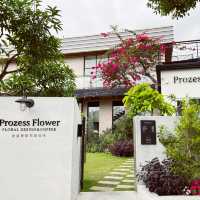 絕美網紅拍照花園空間｜Prozess Flower普羅賽斯｜白色韓系咖啡廳