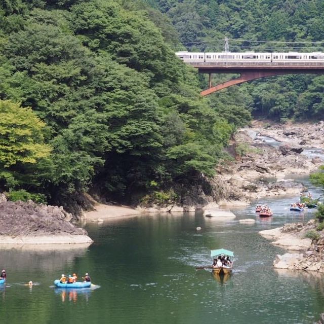 大阪近郊人氣嵐山❤️大片竹林打卡位😉