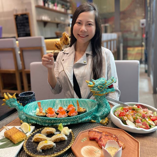 北角日式料理🥳霸氣竜王卷