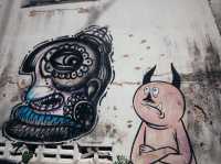 บ้านโป่ง street art จ.ราชบุรี