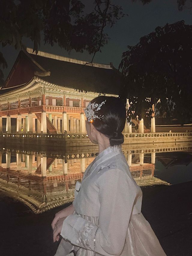 한복입고 경복궁 밤산책🍃