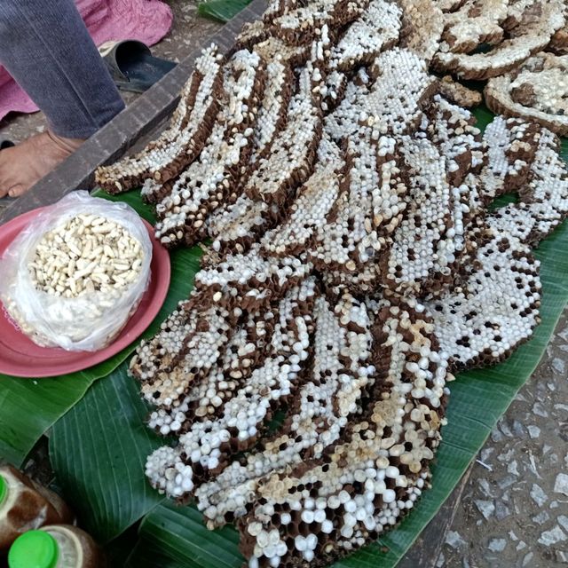 หาของกินตลาดเช้าหลวงพระบาง