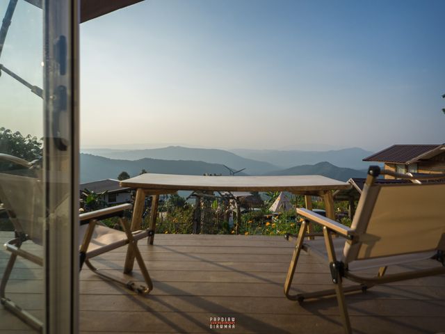 ที่พักน่ารักบนภูเขาวิวสวยอากาศดีมีกาแฟให้ดริป
