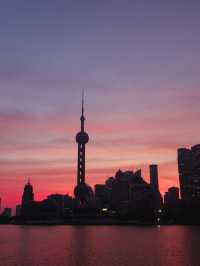 Incredible Lujiazui at Sunrise 🌅🌇