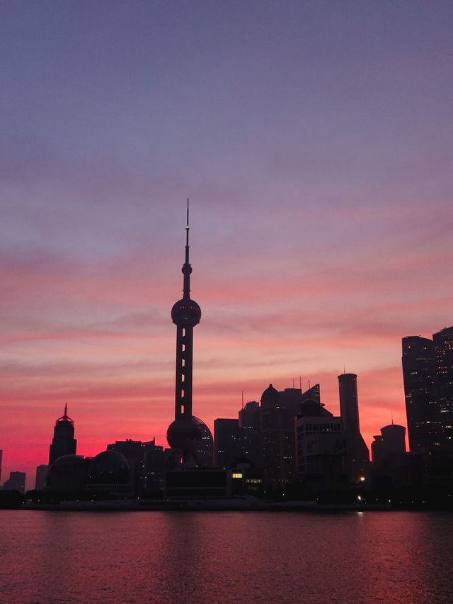 Incredible Lujiazui at Sunrise 🌅🌇
