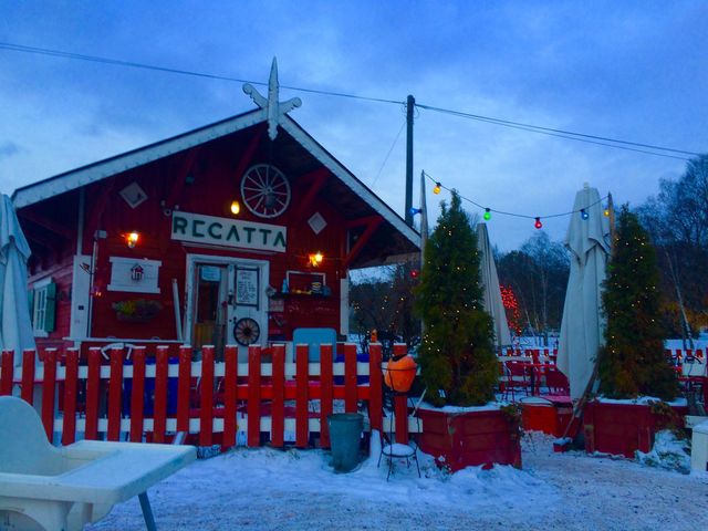 Picturesque Cafe Regatta in Helsinki❄️✈️🇫🇮