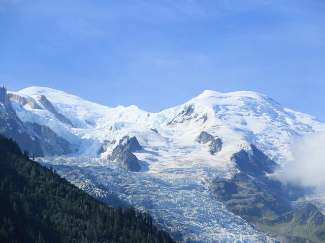 阿爾卑斯山小鎮法國夏慕尼