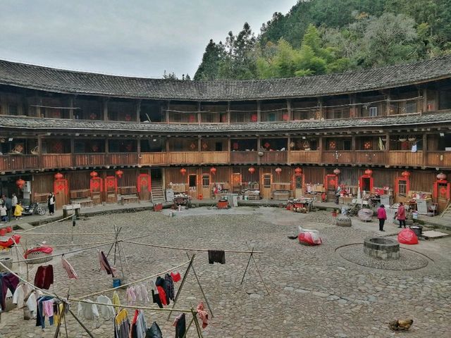 Hekeng: quiet, non-commercial tulou cluster