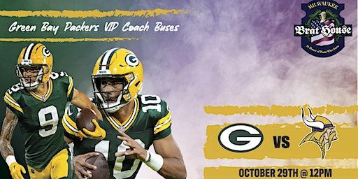 Packers vs. Vikings VIP Coach Buses | 1013 N Doctor M.L.K. Jr Dr