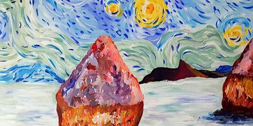 Paint Starry Night over Monet Haystacks! Didsbury | Wishing Well, Didsbury