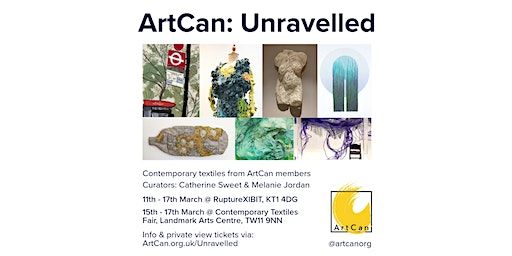 ARTCAN UNRAVELLED - PRIVATE VIEW | RuptureXIBIT (+Studio), High Street, Hampton Wick, Kingston upon Thames, UK