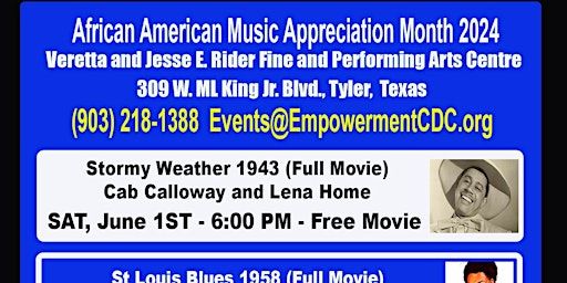 African American Music Appreciation Month Movie Series | Texas African American Museum