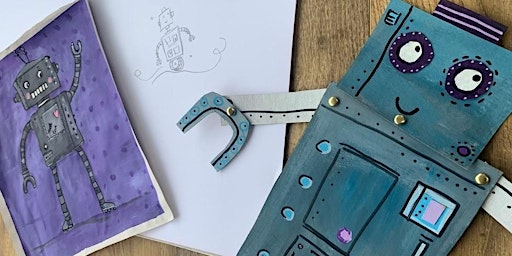 Jessi Illustrates: Moving Robots - Broughton Astley Library | Broughton Astley Library