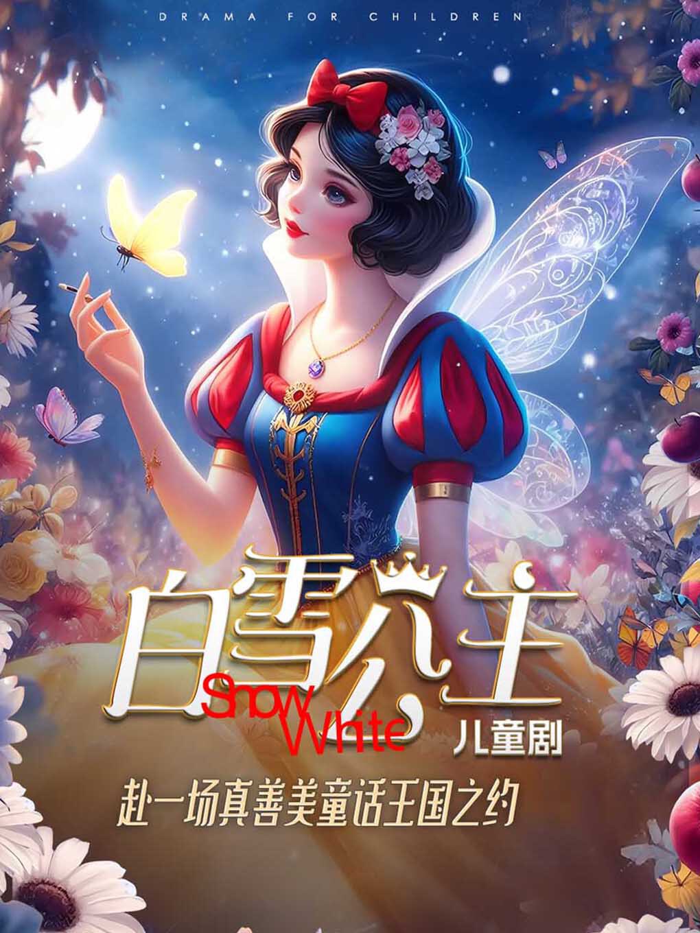 經典夢幻故事兒童舞台劇《白雪公主》｜兒童親子 | 赤峯國際會展中心大劇院