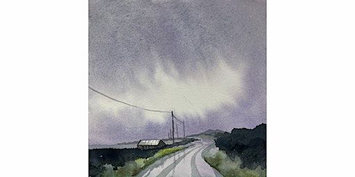 FAST WATERCOLOR LANDSCAPES:Monday, 2:00 – 4:30 pm, October 28 | pARTiculars Art Gallery and Teaching Studio