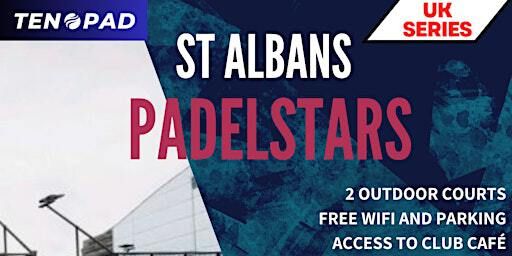 UK SERIES - St Albans - Several Dates - 12 / 1 PM -- TICKETS AVAILABLE | Padelstars St Albans Batchwood Golf and Sports Centre, St Albans AL3 5XA
