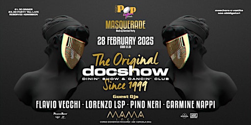 MASQUERADE - mash-up carnival party | Mama Ines Club