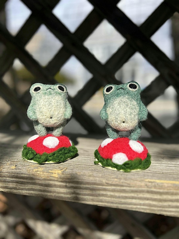 Needle Felted Frog Workshop | Notch Brewery & Tap Room - Salem