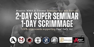 3 Day Scrimmage Fundraiser: Kickboxing and BJJ | Mission MMA & Fitness