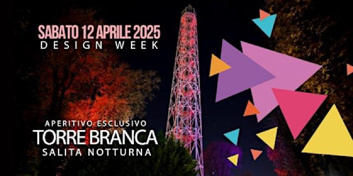 InfoMilano | FUORISALONE 2025 | TORRE BRANCA Salita Notturna con Aperitivo | Torre Branca