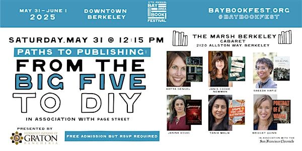 Paths to Publishing: From the Big Five to DIY | The Marsh Arts Center, Cabaret