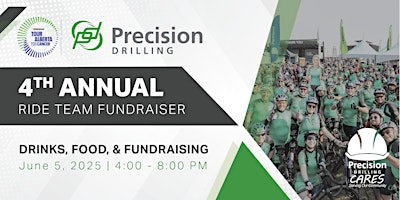 4th Annual Precision Drilling Ride Team - Fundraiser and Auction | 525 8 Ave SW #210