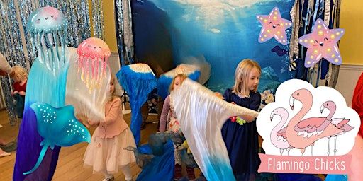 Underwater Dance Party with Flamingo Chicks | We The Curious