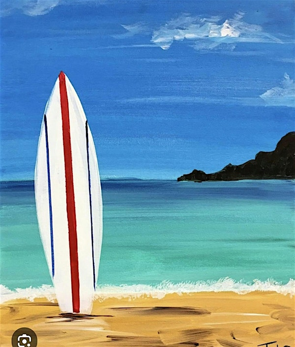 Surf into Summer Paint and Sip! | Grafted Cellars Winery