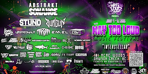 The Way Too Loud Crew Music Festival 2025 | 101 Acre Woods