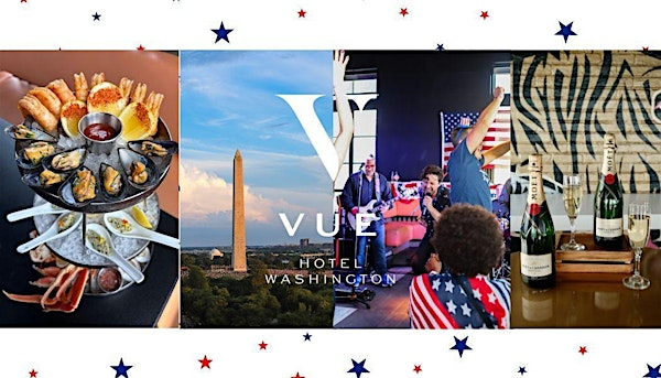 Red, White and VUE: July 4th Bash! - Fireworks + Live Music + Moet Pours | Vue Rooftop