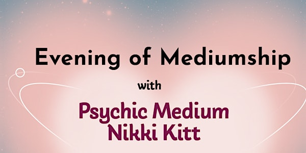 Barnstaple - Mediumship Evening with Nikki Kitt | Barnstaple Rugby Football Club