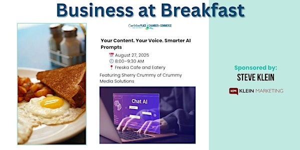 August Business at Breakfast | Freska Cafes