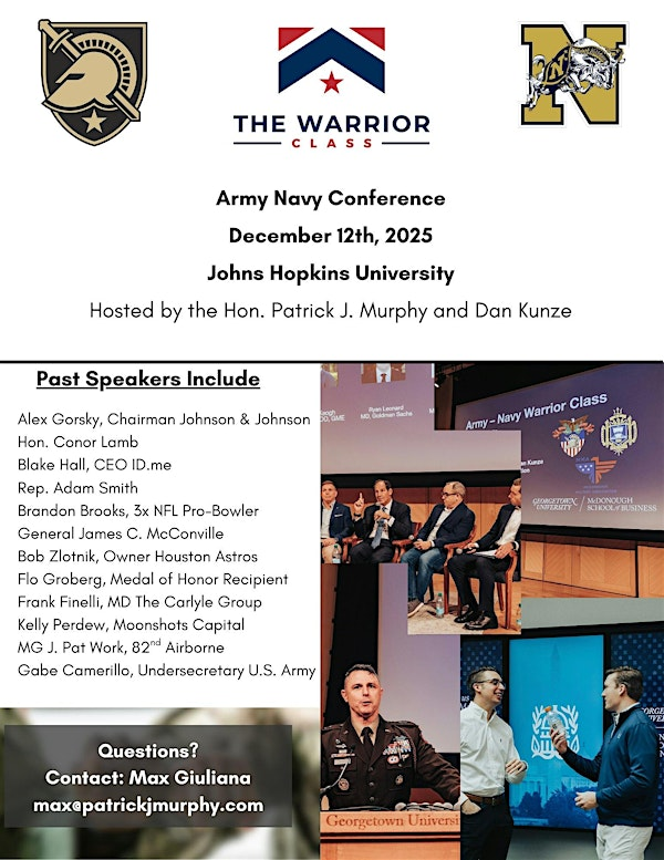 2025 Army-Navy Policy Conference | 100 International Drive