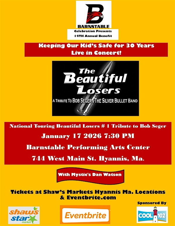 Bob Seger Tribute Concert BHS | Barnstable Performing Arts Center